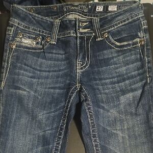 Miss Me Women's Dark Blue Skinny Jeans